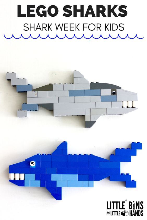 Build Lego Sharks
