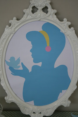 Framed Cinderella Clipart