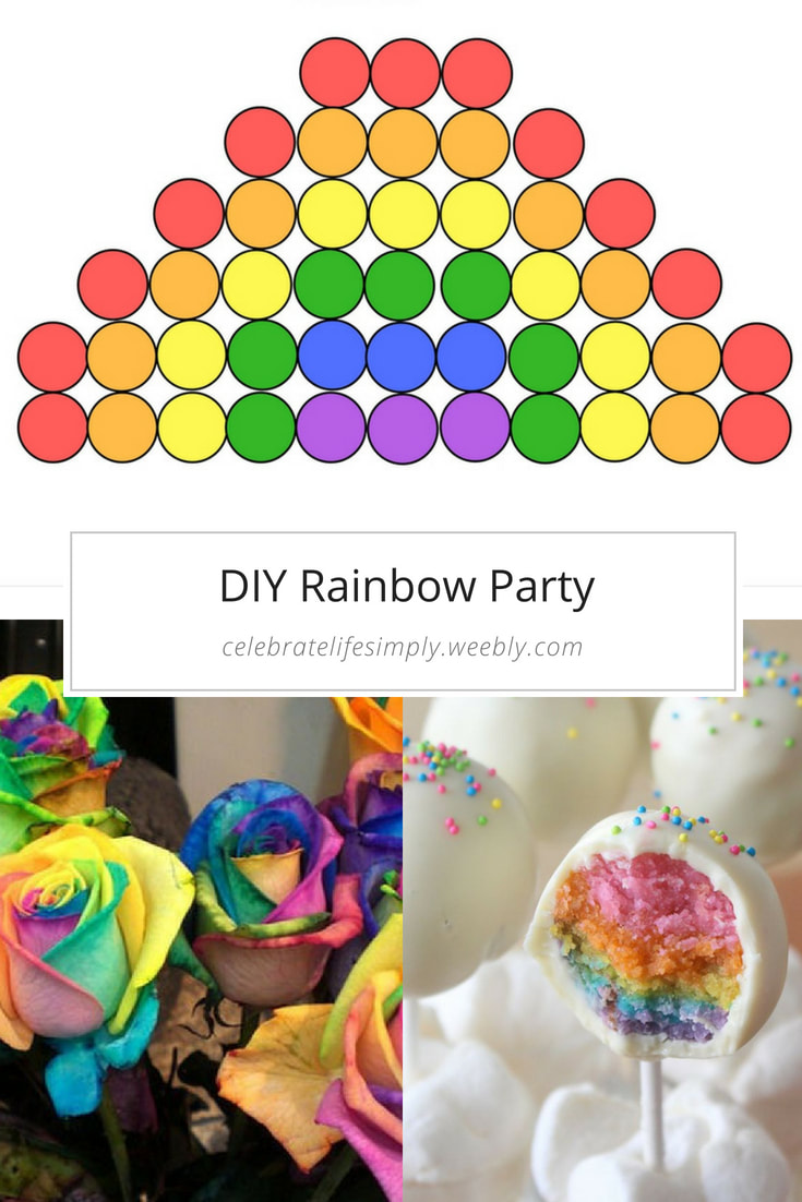DIY Rainbow Party | Decorations, Food & Activities