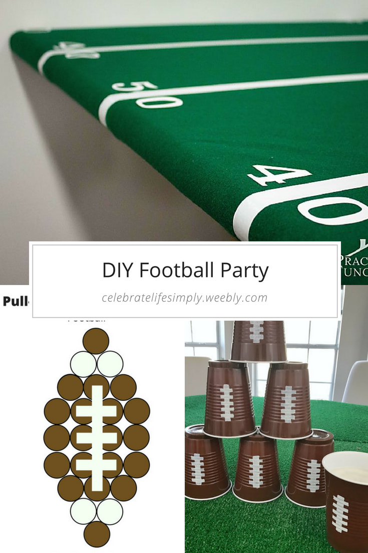 DIY Football Party | decor, food and activities that don't break the bank!