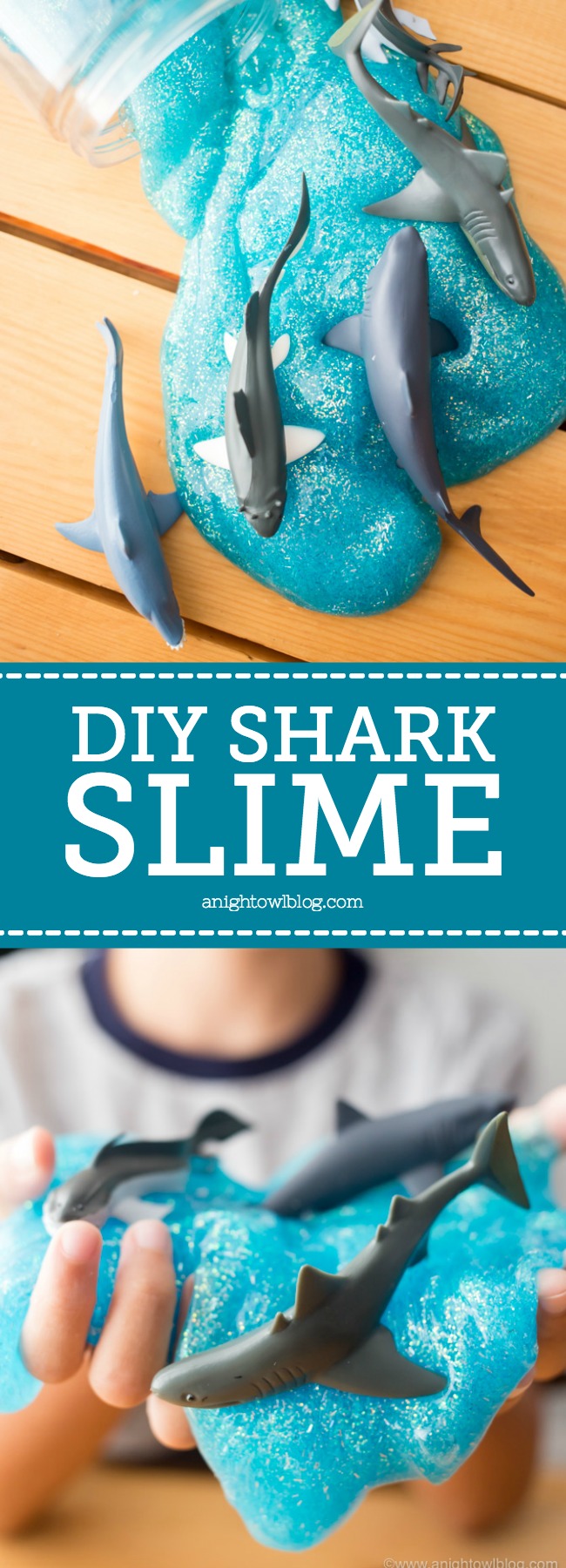 DIY Shark Slime