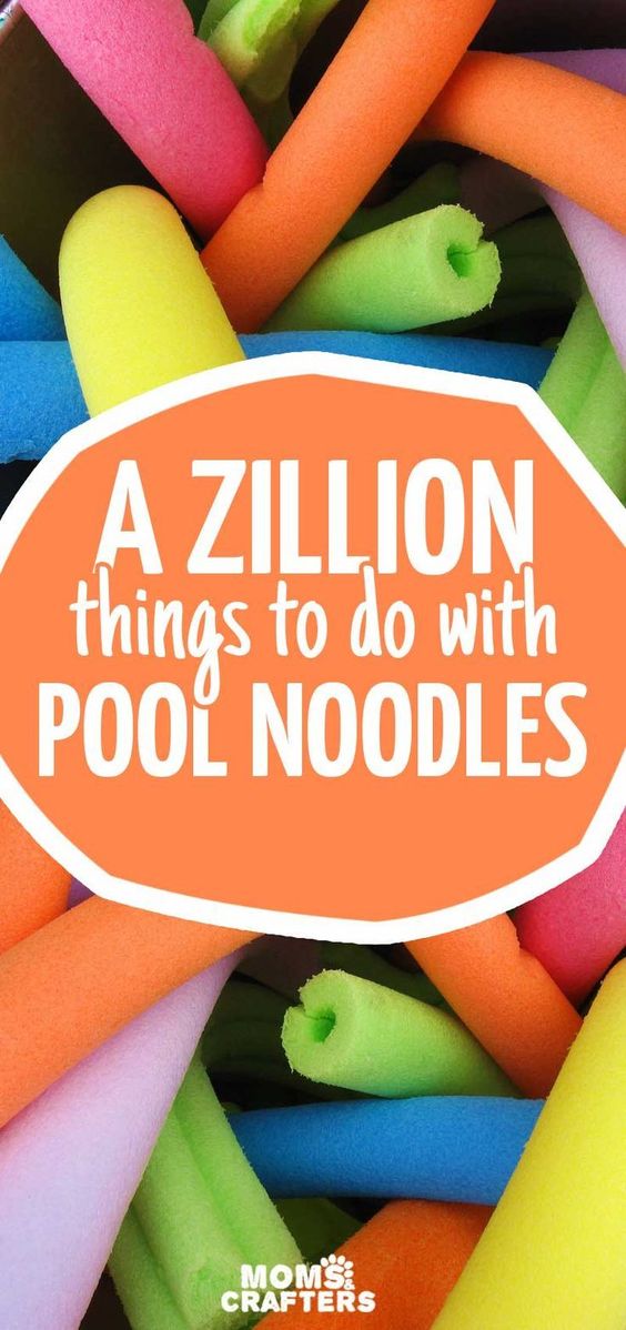 A Zillion things to do with POOL NOODLES