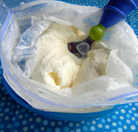 Homemade Ice Cream in a Baggie