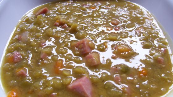 Crockpot Split Pea Soup Recipe