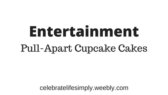 Entertainment Pull-Apart Cupcake Cake Template | Over 200 Cupcake Cake Templates perfect for all your party needs!