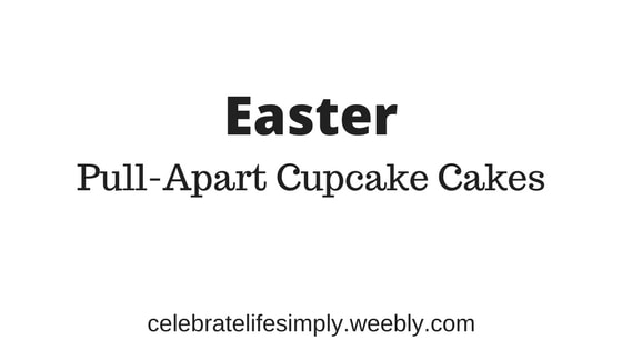 Easter Pull-Apart Cupcake Cake Template | Over 200 Cupcake Cake Templates perfect for all your party needs!