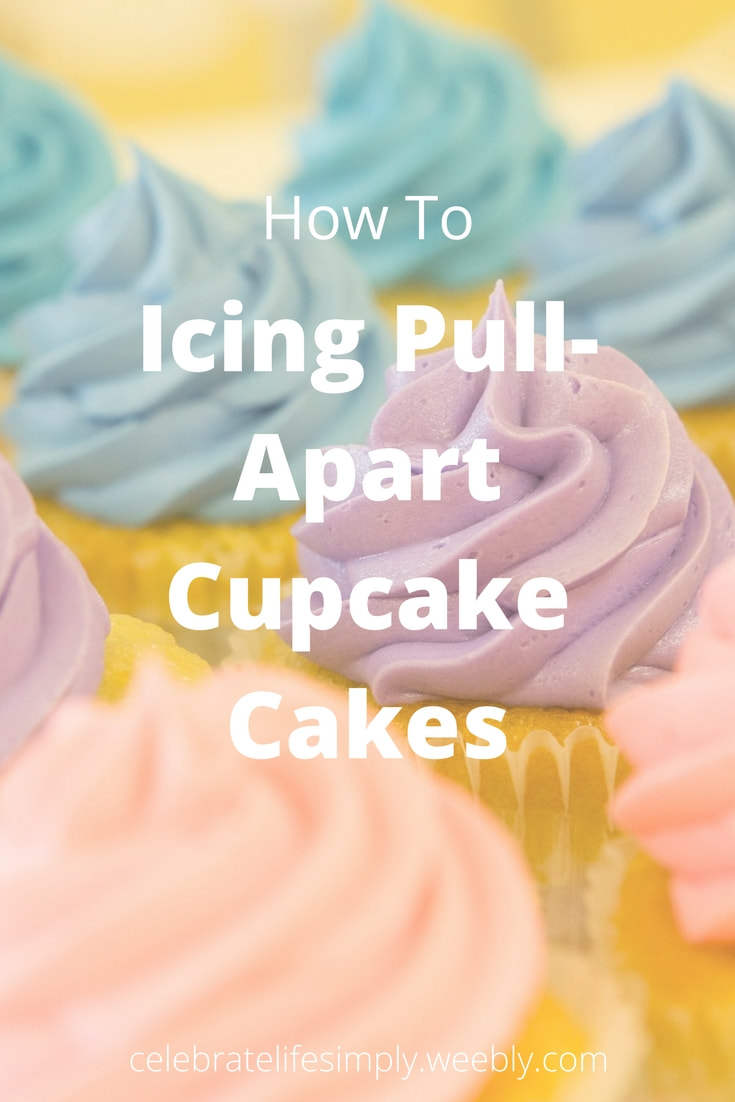 Icing Pull-Apart Cupcake Cakes